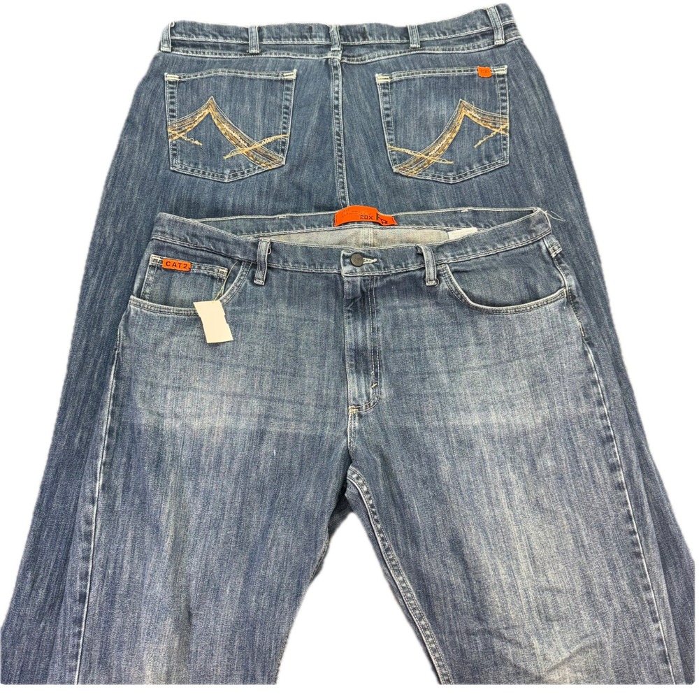 2 pair Wrangler 20X FR Jeans Mens 40x32 Flame Resistant CAT2 Workwear FR42MWR